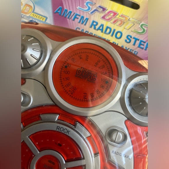 Vintage Rare New Old Stock FM Auto Scan Radio, Cassette Player And Headphone - Picture 2 of 9